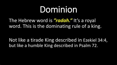 definition of dominion.